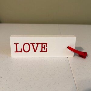 Small Love Block decor Valentine's Day Decor Love Decoration